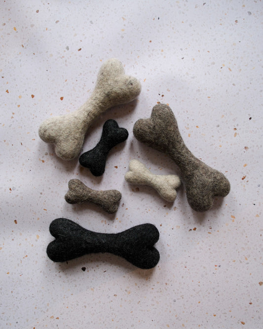 Toy - Wool Bone