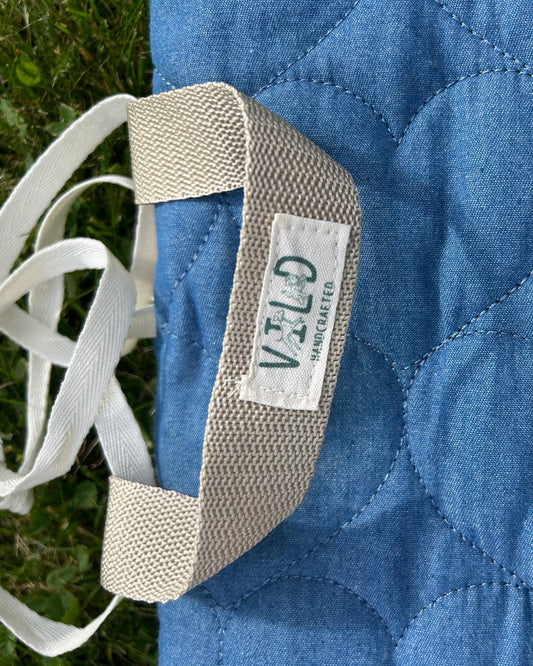 Travel Dog Mat - Indigo