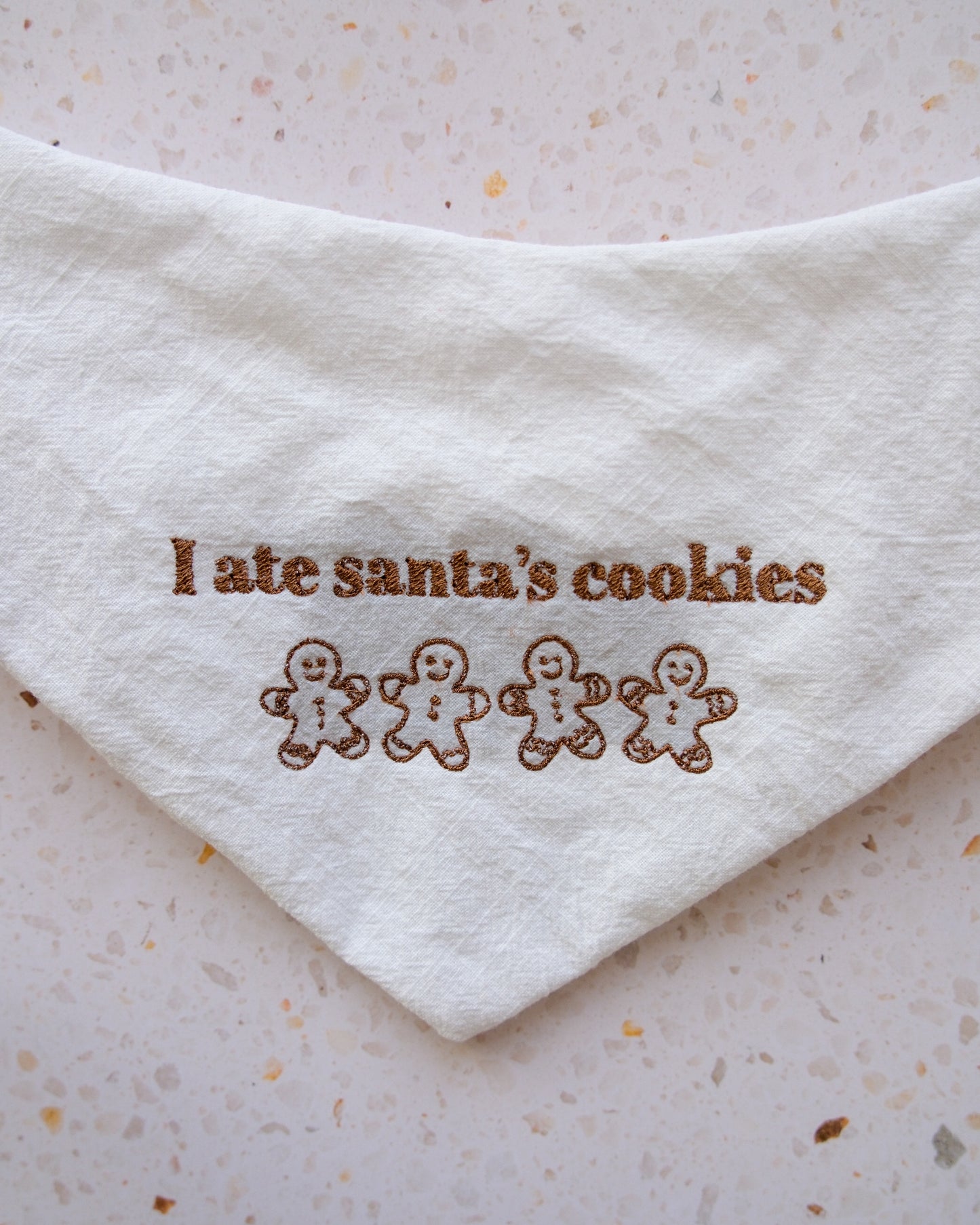 Bandana - I ate santa's cookies
